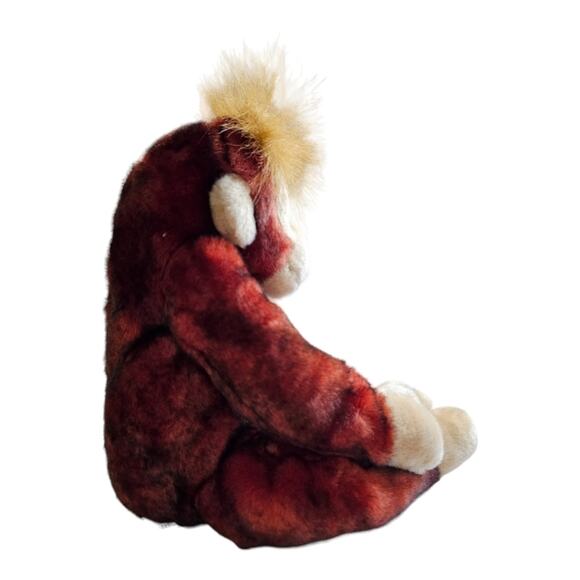 Vintage 1999 Ty Beanie Buddy SCHWEETHEART Plush Orangutan Monkey 14" - Picture 5 of 13